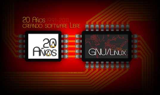 GNU Linux 20 Años 